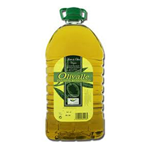 Olivalle extra virgen olijfolie, 5Ltr. Biologisch